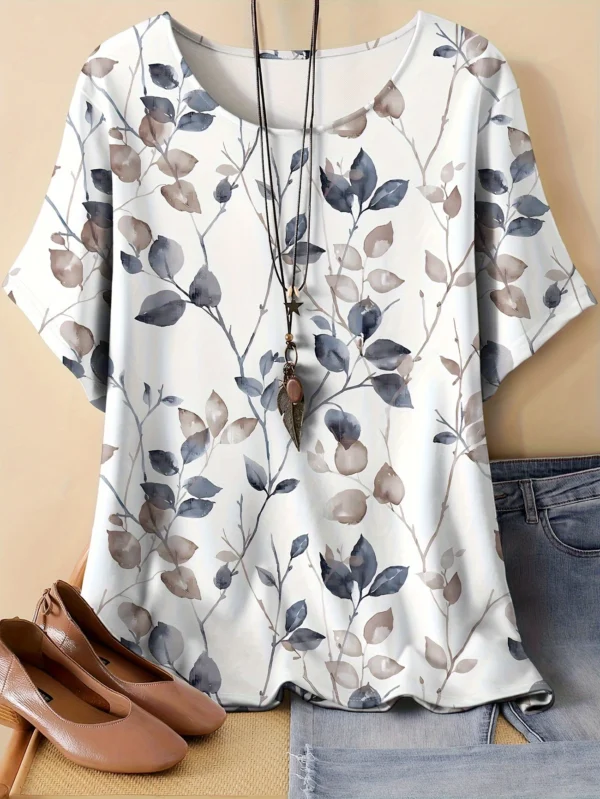 Bold Multicolor Casual Tee for Everyday Wear