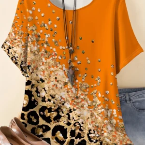 Bold Multicolor Casual Tee for Everyday Wear