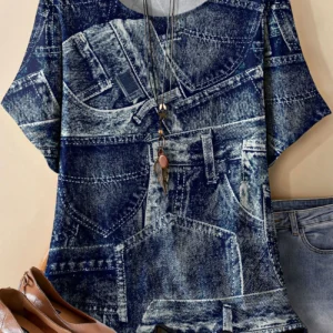 Bold Multicolor Casual Tee for Everyday Wear