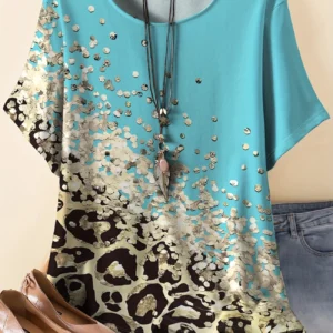 Bold Multicolor Casual Tee for Everyday Wear