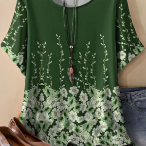Bold Multicolor Casual Tee for Everyday Wear