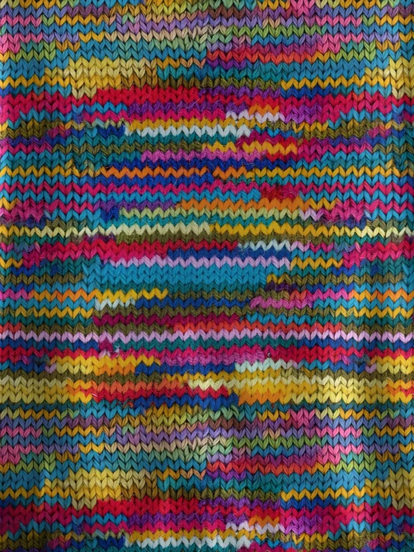 Bold Multicolor Casual Tee for Everyday Wear - Image 3