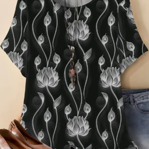 Bold Multicolor Casual Tee for Everyday Wear