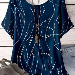Bold Multicolor Casual Tee for Everyday Wear